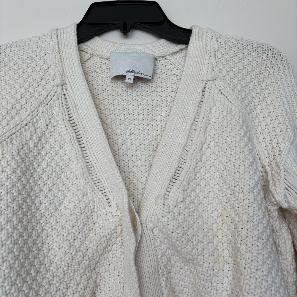 3.1 Phillip Lim Women's Cream Knit Sweater - Picture 3 of 14